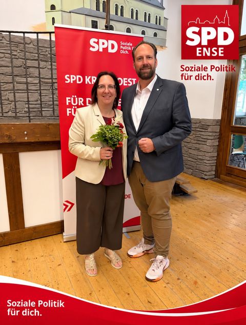 Instagram-Beitrag von SPD Ense: 🌹 Kreisparteitag der SPD Kreis Soest
Auf unserem Kreisparteitag in Werl-Westönnen standen wichtige