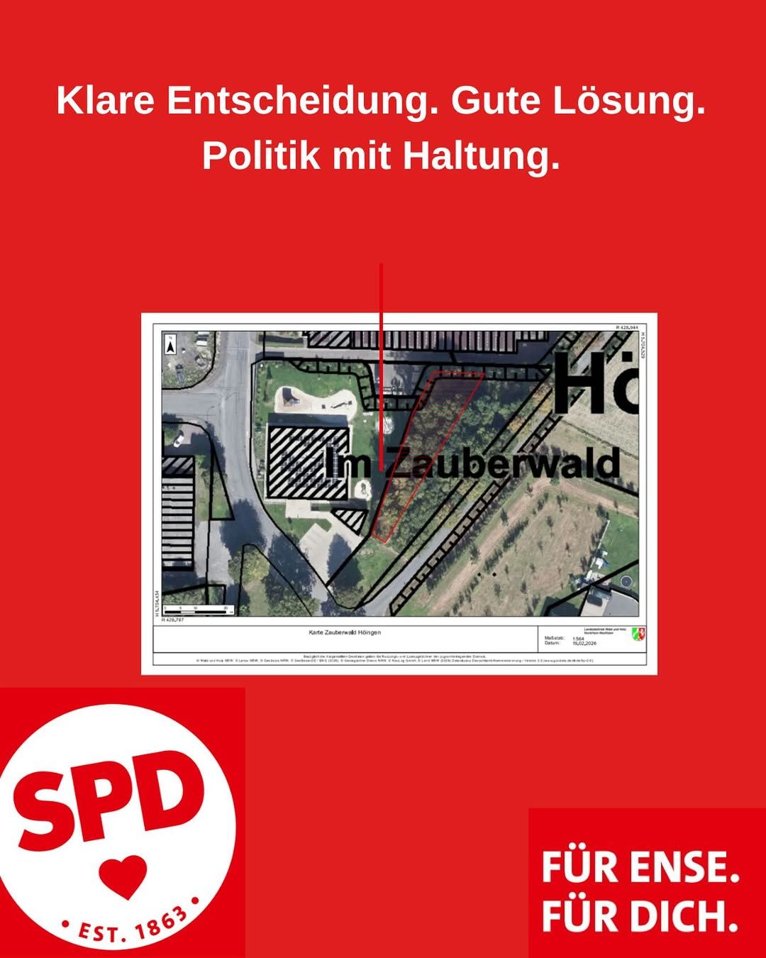 Instagram-Beitrag von SPD Ense: 🌳 Klare Priorität: Sicherheit unserer Kinder – mit nachhaltiger Perspektive

Beim Waldstück neben...