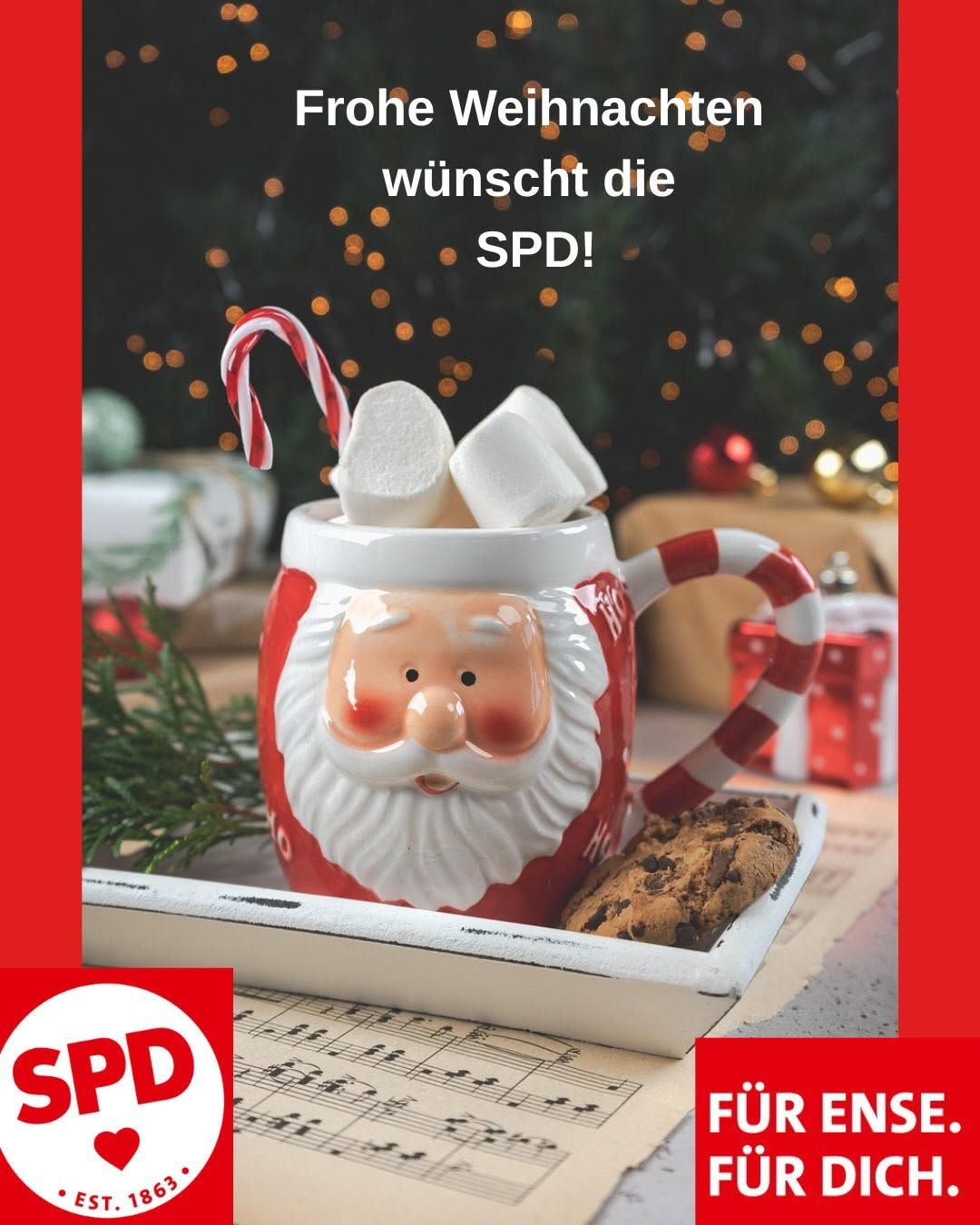 Instagram-Beitrag von SPD Ense: 🎄🎶 Weihnachtskonzert in Höingen 🎶🎄

Vielen Dank an den Musikverein Höingen für das gelungene...